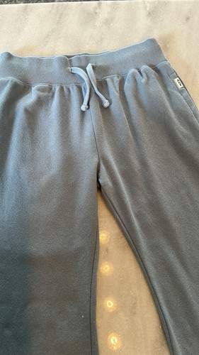 Girls Blue Wide Leg Abercrombie Kids Sweatpants With Pockets Sz 9/10 - Picture 4 of 9