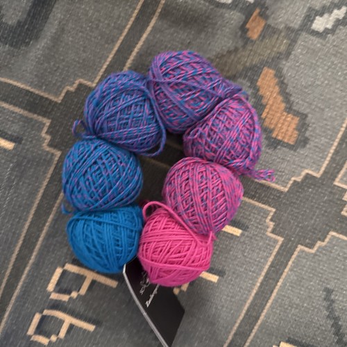 7 Ball Gradient Set of Schoppel ZAUBERPERLEN Yarn Color #2414 MEZZOSOPRANO