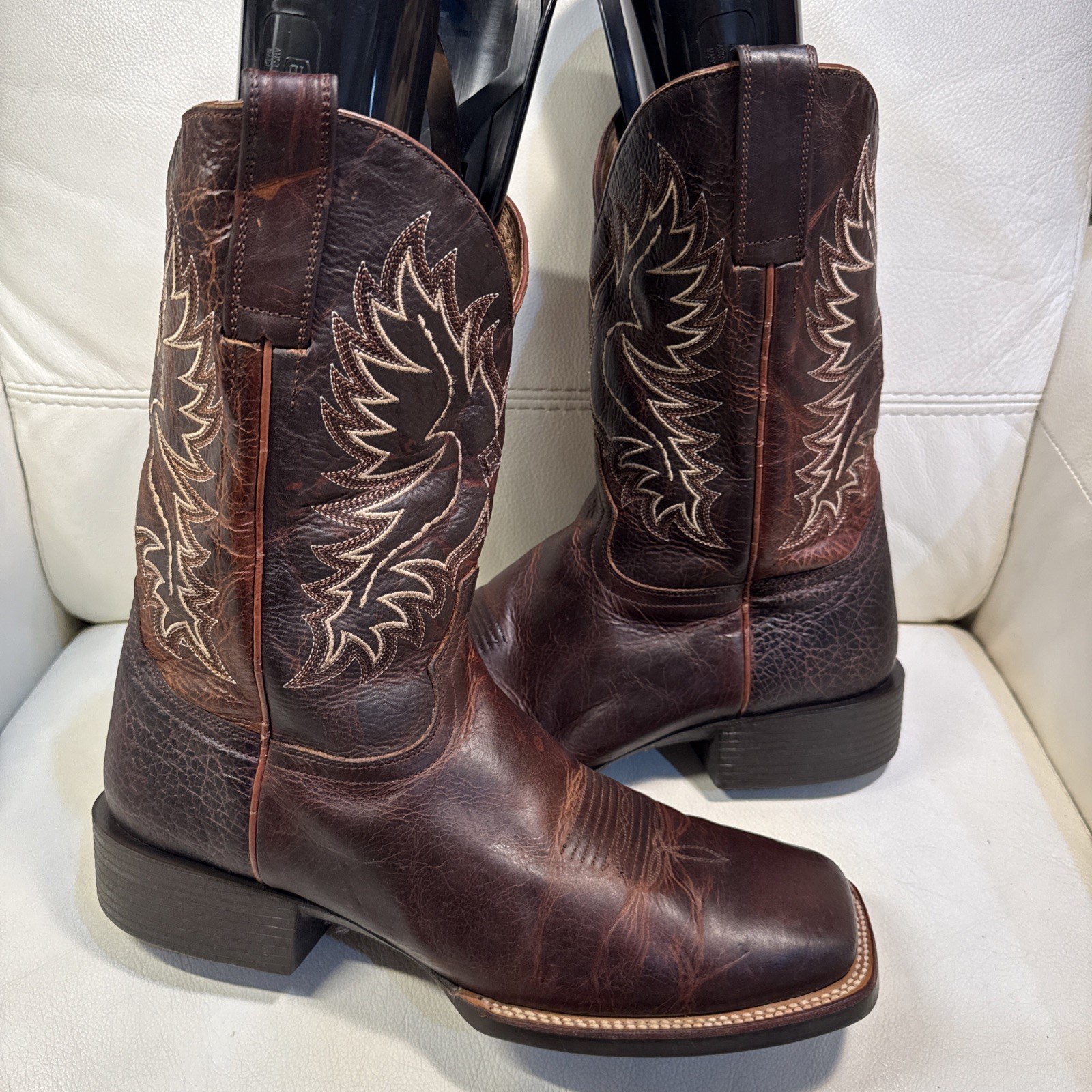 Cody James Hoverfly performance Western Boot Brown Mens Size 12D Square Toe image 2
