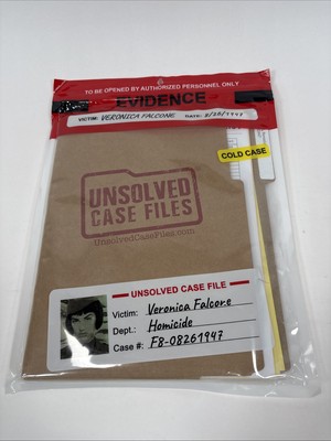 UNSOLVED CASE FILES | Falcone, Veronica - Cold Case Murder Mystery Game New