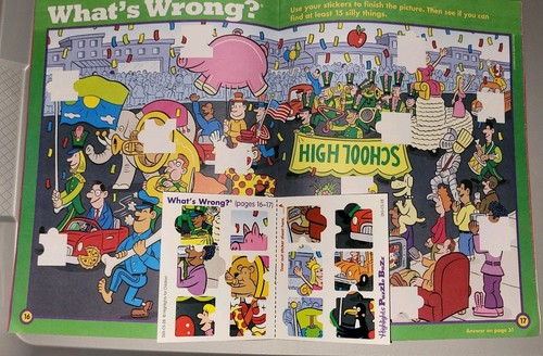 Lot Of 7! Highlights Puzzle Buzz 2007 Magazines Hidden Pictures Sticker Activity - Picture 6 of 6