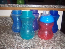 Nuby cups parts   Cup lot  Sippy cup  Bag H