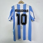 Diego Maradona Argentina Soccer Jersey Signed Autographed Original