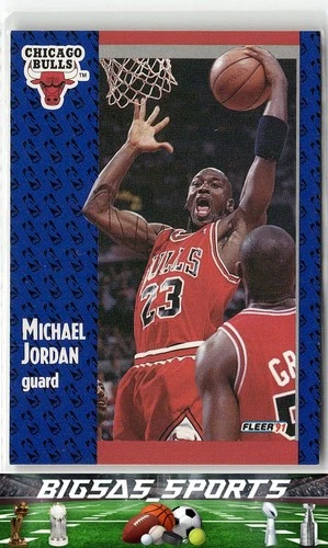 Michael Jordan 1991-92 Fleer #29 Chicago Bulls