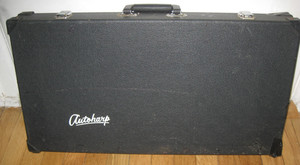 Oscar Schmidt Autoharp Case Hard Shell AC449 Black Fur Lined