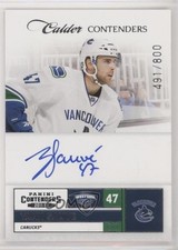 2011-12 Panini Playoff Contenders Calder 491/800 Yann Sauve #256 Auto 0m0