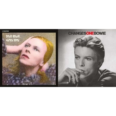 David Bowie - Changesonebowie (180G) & Hunky Dory [New LP Vinyl Bundle]