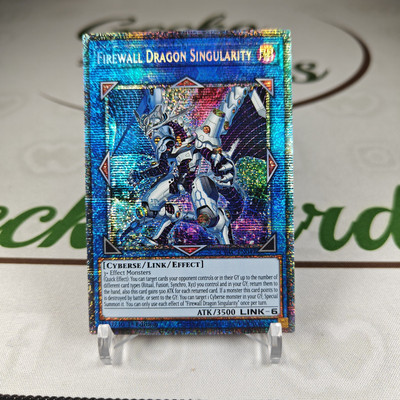 Firewall Dragon Singularity CYAC-DE047 Starlight Rare 1. Auflage Near Mint