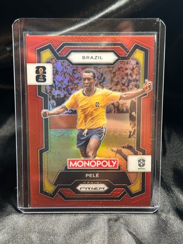 Pele [Red] #16 2026 Panini Prizm Monopoly FIFA World Cup card
