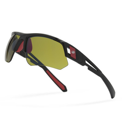 Blaitejus Hd Golf Sunglasses For Men Women Wrap Semi-Rimless Sports Frame Uv