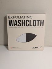 ZOMCHI 2 Count Wash Cloths Exfoliating Washcloth with Dual Texture for Face NEW