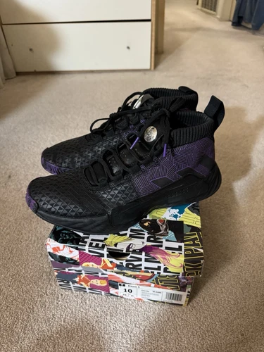 Adidas Marvel x Dame 5 Black Panther Size 10