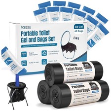 Travel Toilet Bags with Absorbent Gel