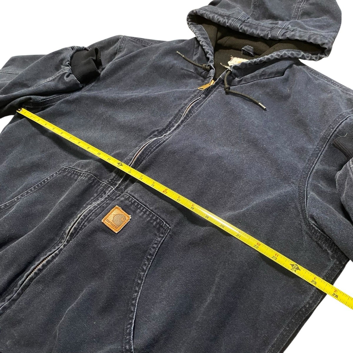 ‼️カーハート アクティブジャケット J25 MDT J25-MDT Carhartt Sandstone Active Jacket Navy - Brantleys