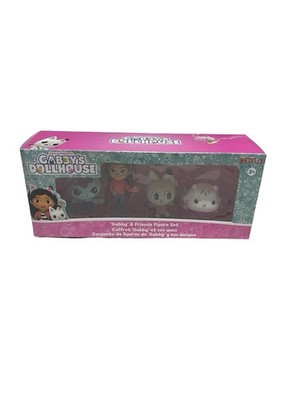 Netflix Dreamworks Gabby s Dollhouse Gabby And Friends 4 figure Set Ages 2+ NEW