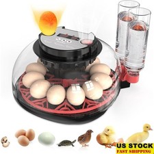 Professional Egg Incubator Automatic Turning Humidity Control Chicken Duck Quail