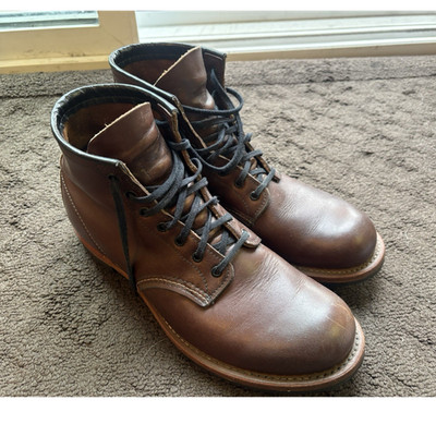Red Wing Shoes Beckman 9016 Leather 6-inch BOOTS Size 12 D Made in