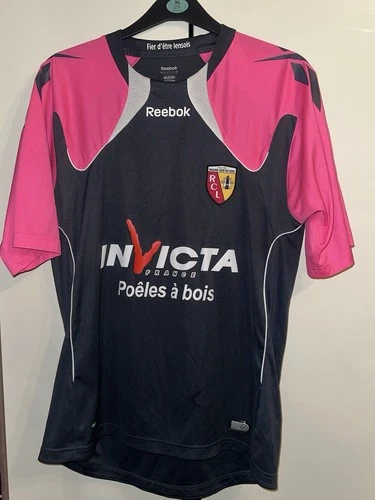 RC Lens Rare Retro Original Vintage 2010 Away Football Shirt Men’s L