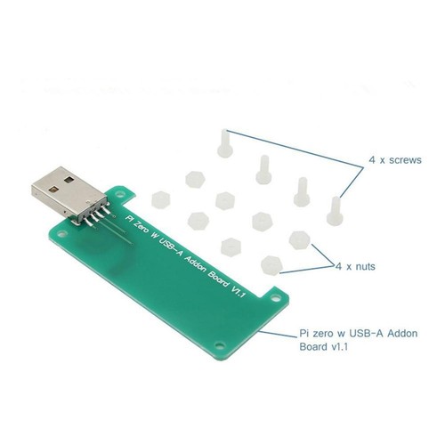 Add-on Board USB-A Connector Transmitter For Raspberry Pi Zero /Zero W Board A - Photo 5/14