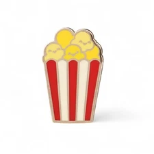 Doodlebug Design Popcorn Lapel Hat Pin 158/504 – Limited Edition Cute Snack