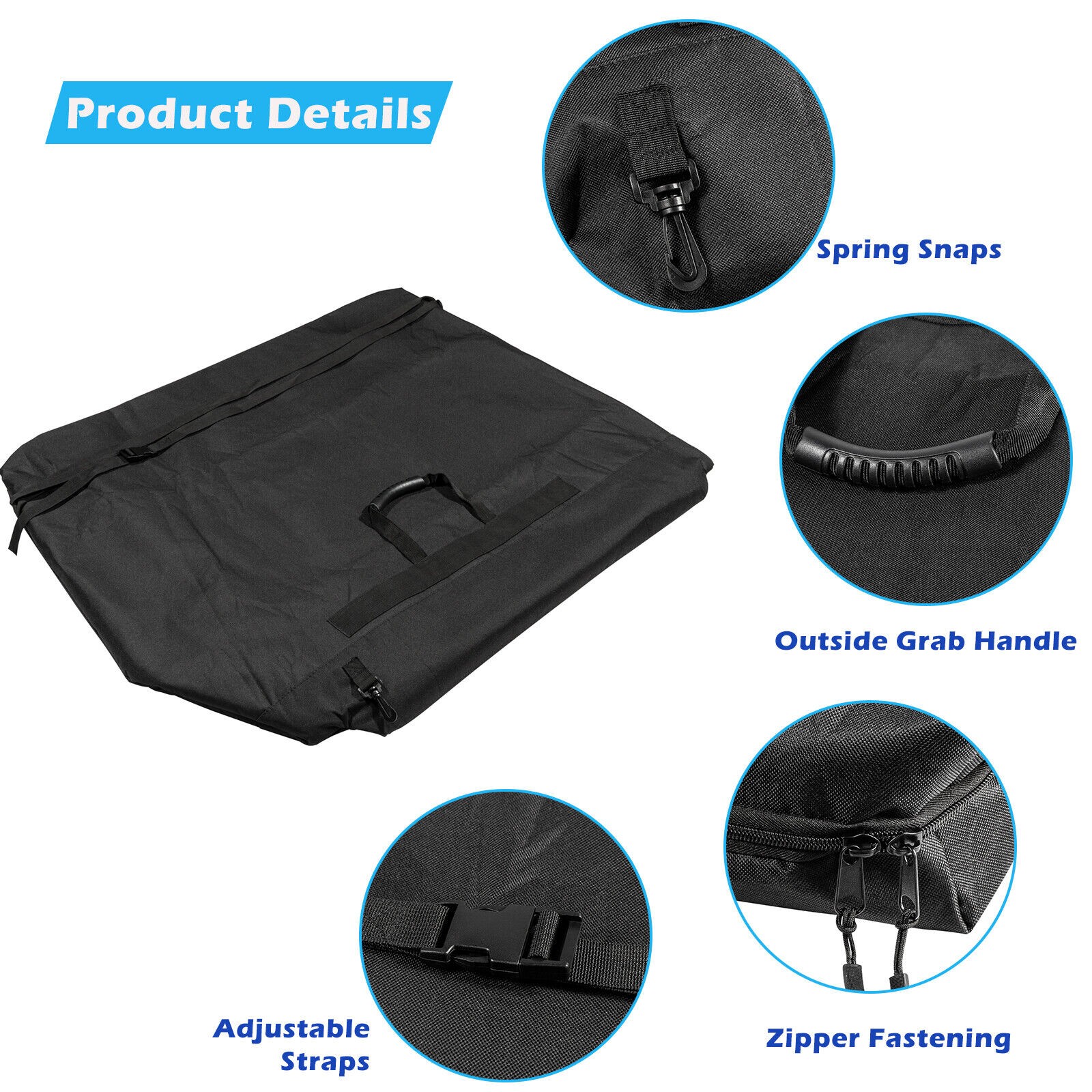 Freedom Panel Hard Top Storage Bag for 07-21 Jeep Wrangler JK JKU JL JLU etc thumbnail 7