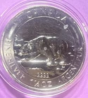 2013 1.5 oz $8 Canadian Silver Polar Bear  .9999 Royal Canadian Mint & Capsule