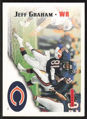 1995 Score Jeff Graham Chicago Bears #72
