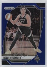2024 Panini Prizm WNBA Blue Prizm 152/199 Megan Gustafson #78 6o3