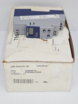 New Jumo eTron T Digital Thermostat -200 to 600°C PT100 701050/811-31