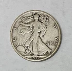 1917 Silver Walking Liberty Half Dollar, VF+ Condition