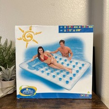 NEW Intex The Wet Set 36 Pocket Suntanner Lounge 78"x 60&rdquo; Pool Float 2006 58895T
