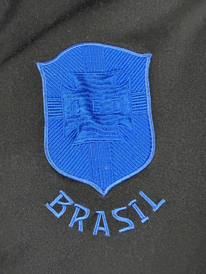 Rare Nike Sample Brasil CBF  N98 Soccer Track Jacket L Brazil - Image 2 of 4
