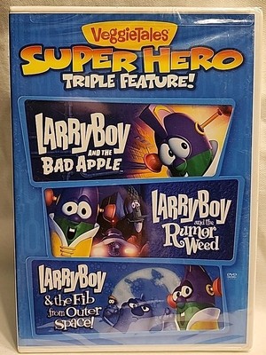 Veggie Tales: Super Hero Triple Feature (DVD Trilogy) Larry Boy Apple Fib Rumor 