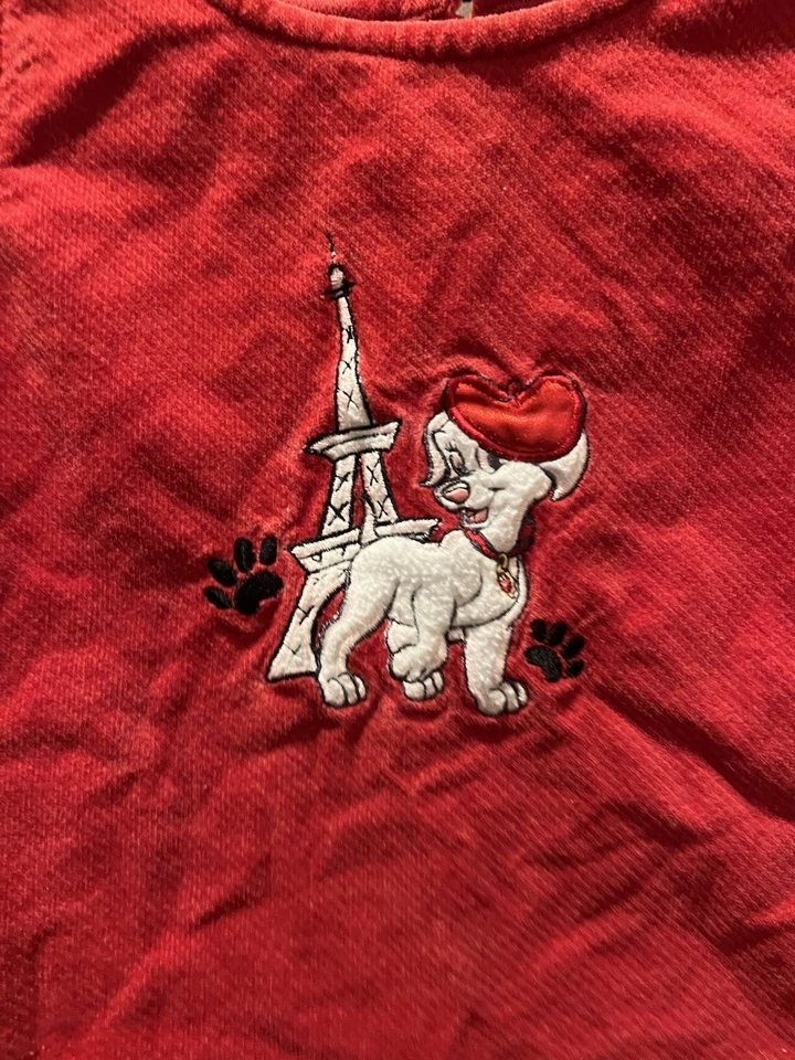 Conjunto de vestido general de pana y estampado dálmatas vintage Disney 102 Foto 4 de 4