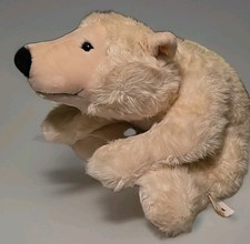 STEIFF Snobby POLAR BEAR 113048 -4 Ft 122 cm Button on ear  VTG 2004 Rare XXL