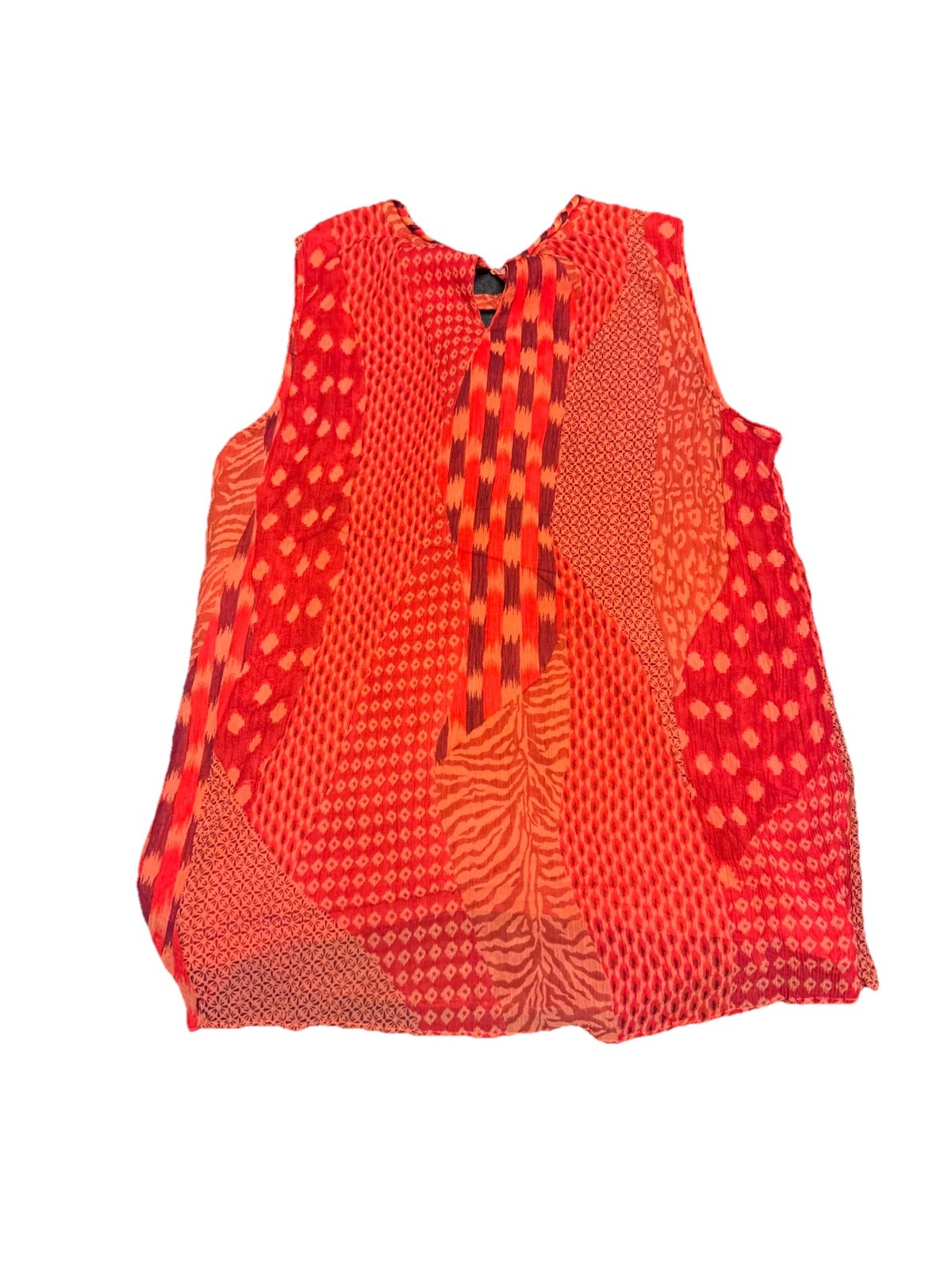 Soft Surroundings Boho Patchwork Top Beaded Tasse… - image 2