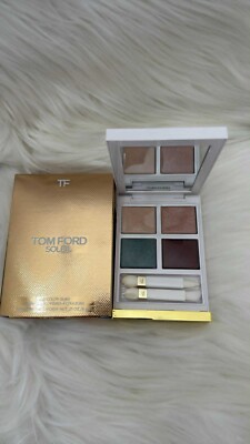Tom Ford Soleil Eye Color Quad 01 Emerald Dusk Eye Shadows Full Sz .21oz 6g