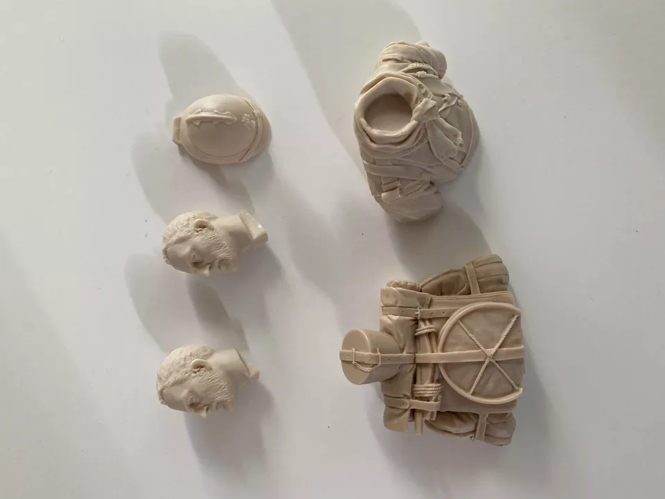 Young Miniatures French Foreign Legion WWI 1/10 Resin Bust Figure Kit - Image 3 of 3