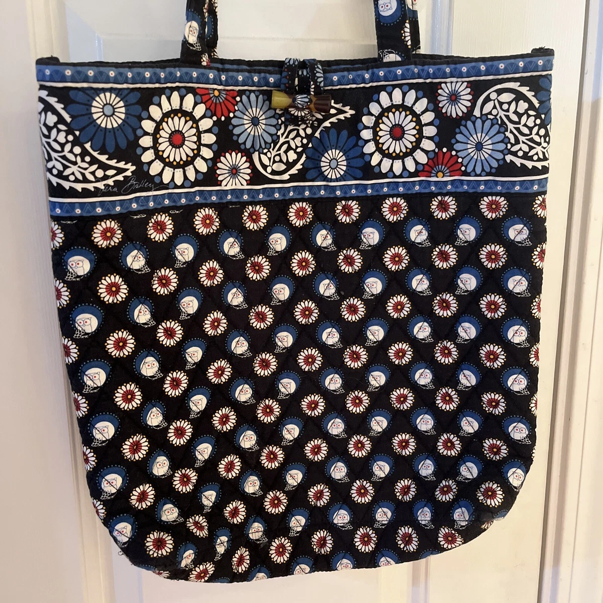 Vera bradley owl tote sale