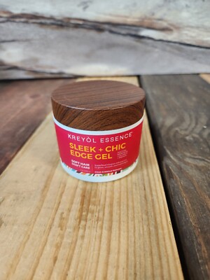 Kreyol Essence Sleek + Chic Edge Gel Haitian Moringa Coconut Papaya 4oz