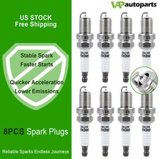 8x Iridium & Platinum Spark Plugs For 2011-2012&2014-2015 Audi R8 4.2L V8