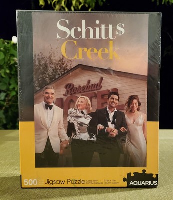 Aquarius 500 Piece Jigsaw Puzzle Schitts Creek 14''x19'' Factory Sealed