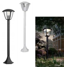 Lampione da Terra Attacco E27 Paletto Portalampada Lega Alluminio IP44 Esterno