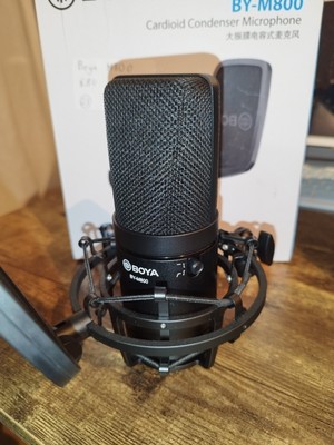 BOYA BY-M800 professionelles Aufnahme Kondensator Mikrofon Studio Großmembran