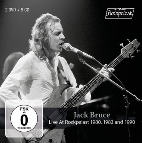 Jack Bruce Live at Rockpalast 1980, 1983 and 1990 (CD) Box Set with DVD