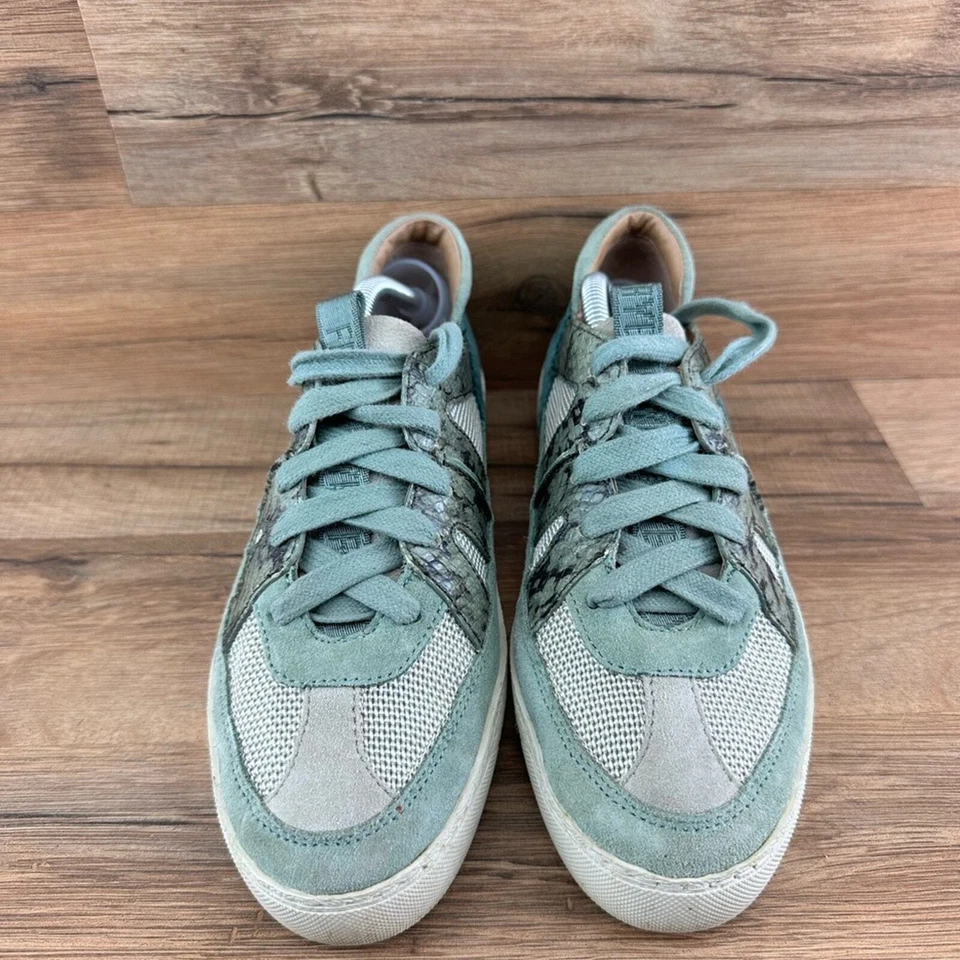 Frye 女式 Webster Overlay 低蕾丝运动鞋玉多码 7.5M — 第 2/4 张图片