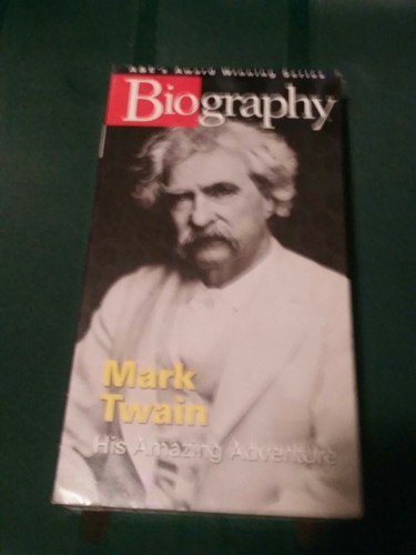 NWT A&E Biography - Mark Twain His Amazing Adventure VHS Sealed - Picture 3 of 6