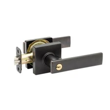 Copper Creek Craftsman Remi Tuscan Bronze Keyed Entry Door Lever