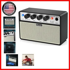 Compact Rechargeable Bass Amplifier with Clean & Drive Channels - 4-Hour Battery