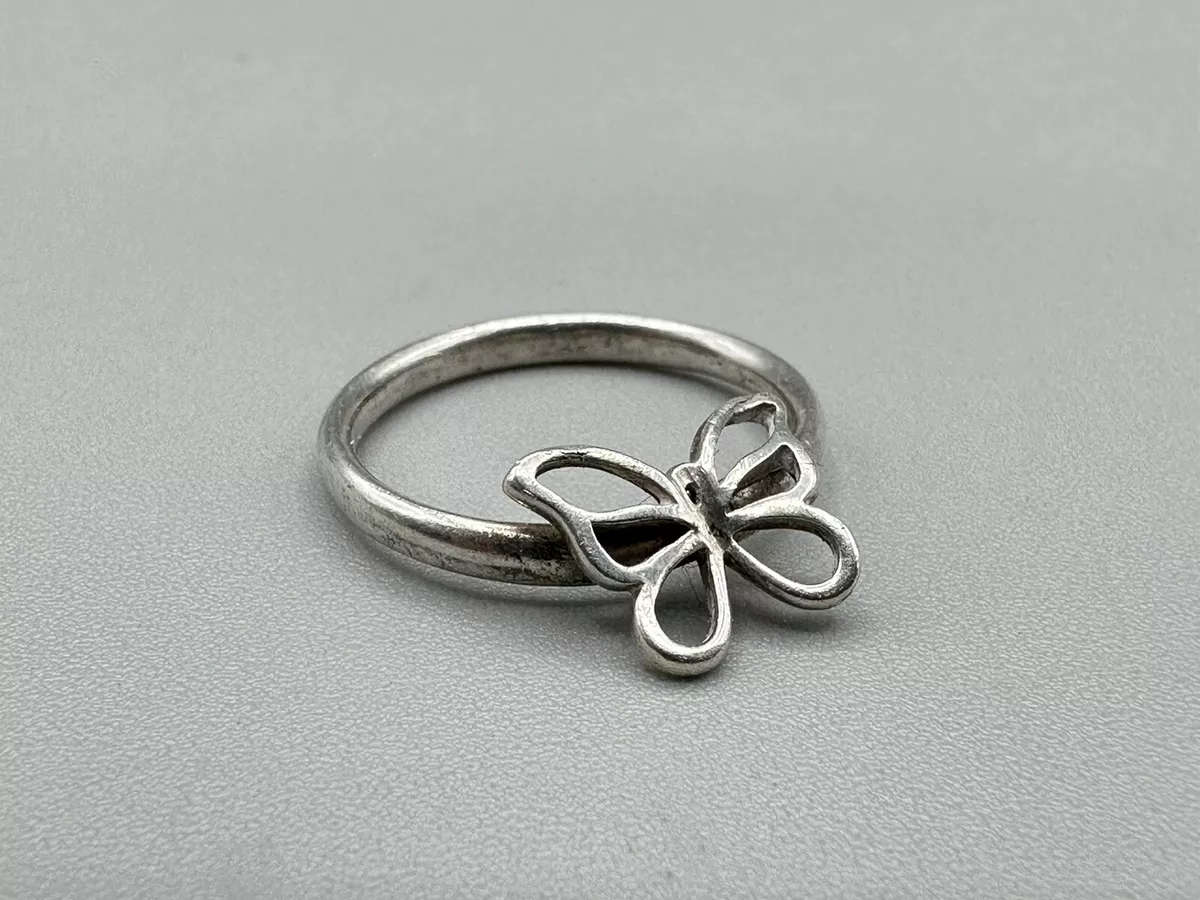 925 butterfly shop ring
